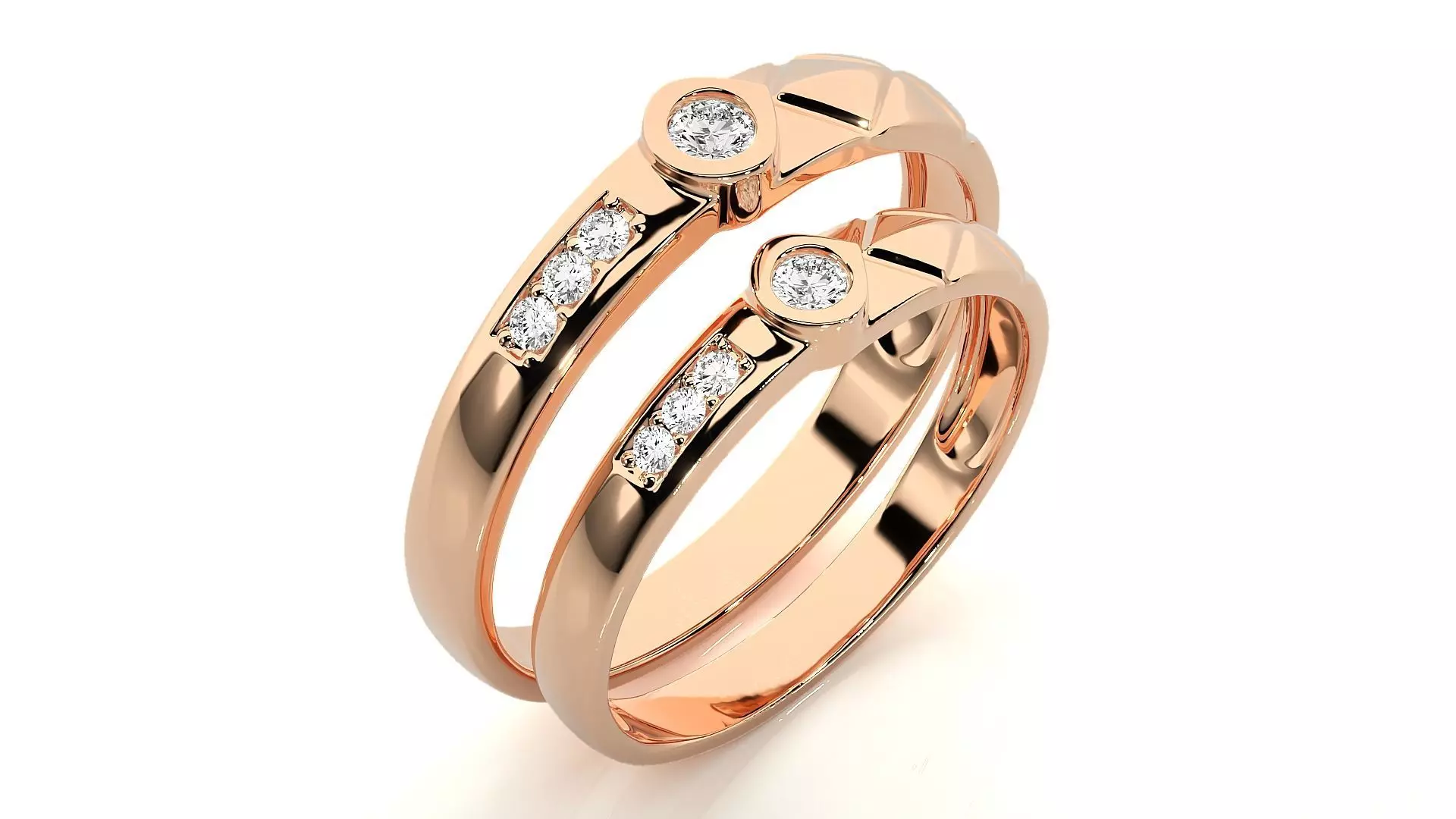 Band ring - 964 3D print model