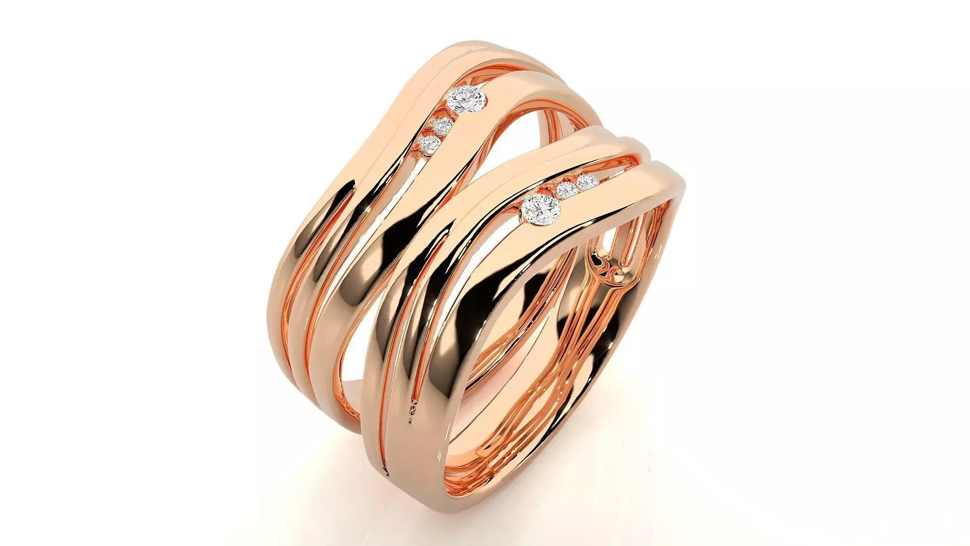 Band ring - 945 3D print model