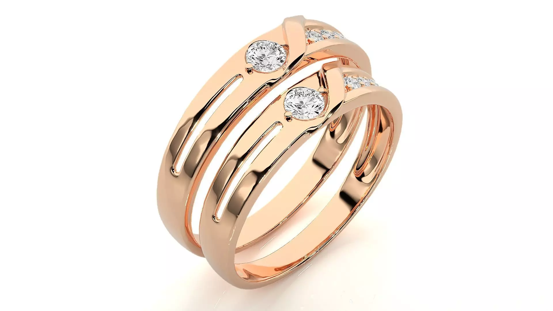 Band ring - 915 3D print model