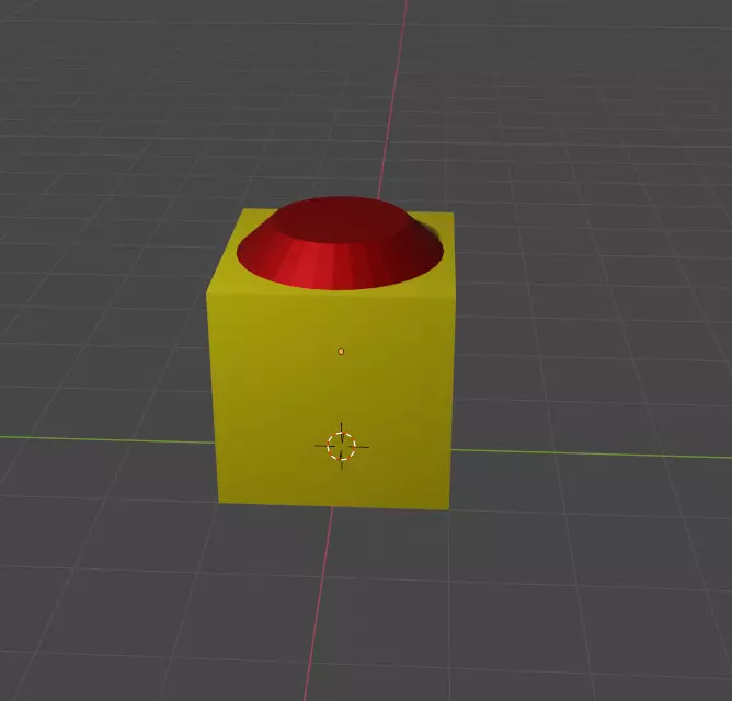 Button Box 3D model_0