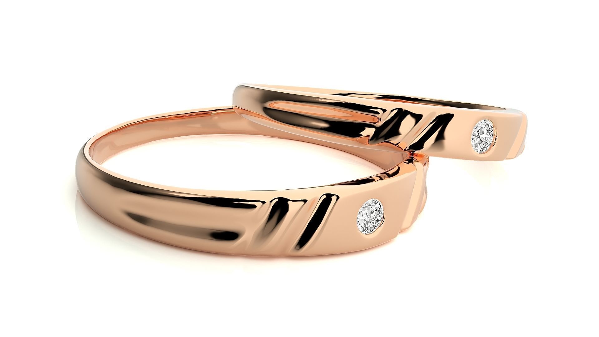 Band ring - 903-1C4 3D print model_1