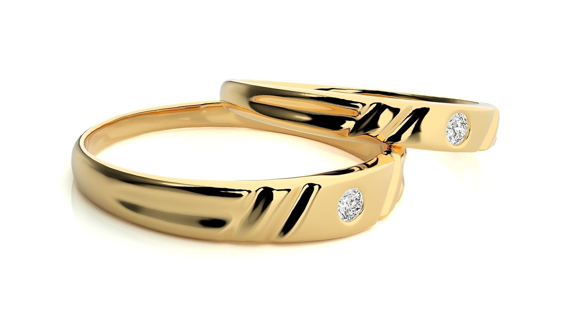 Band ring - 903-1C4 3D print model_10