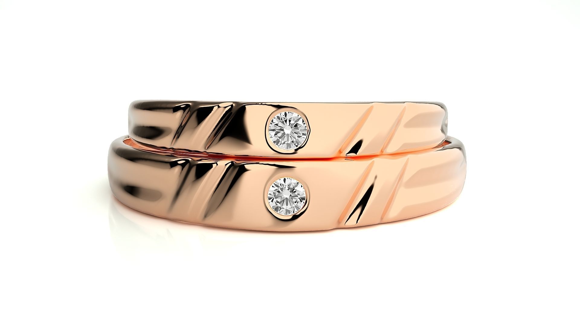 Band ring - 903-1C4 3D print model_2