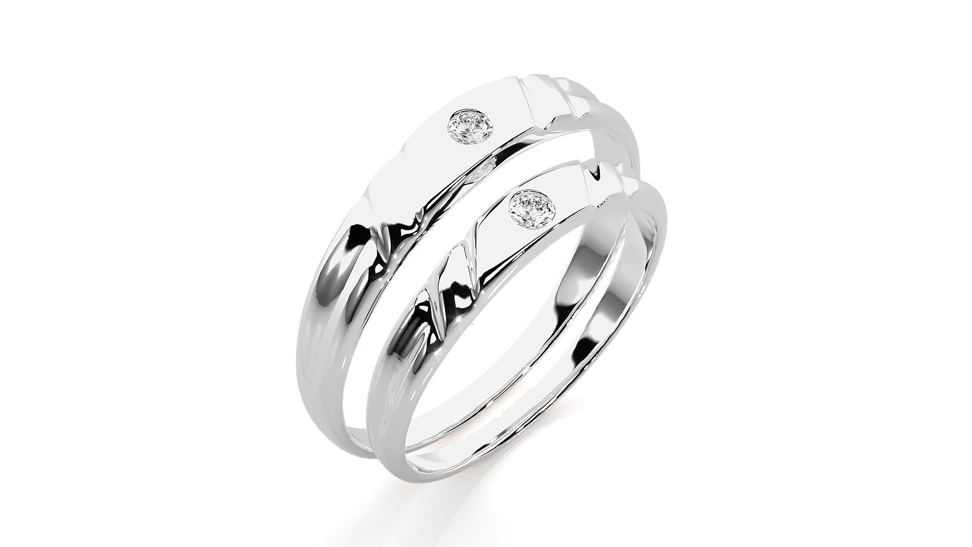 Band ring - 903-1C4 3D print model_8