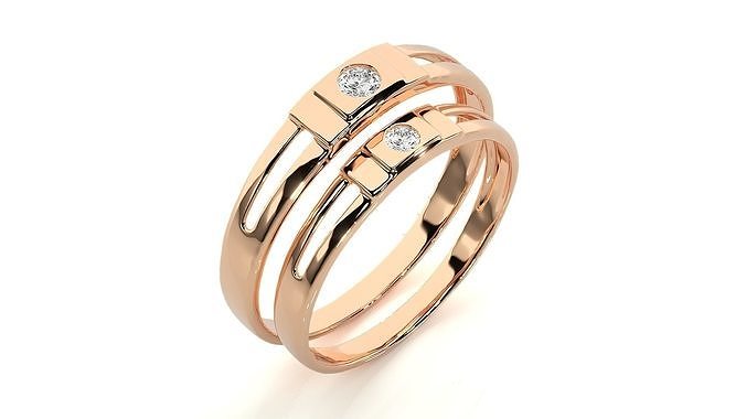 Band ring - 901 3D print model