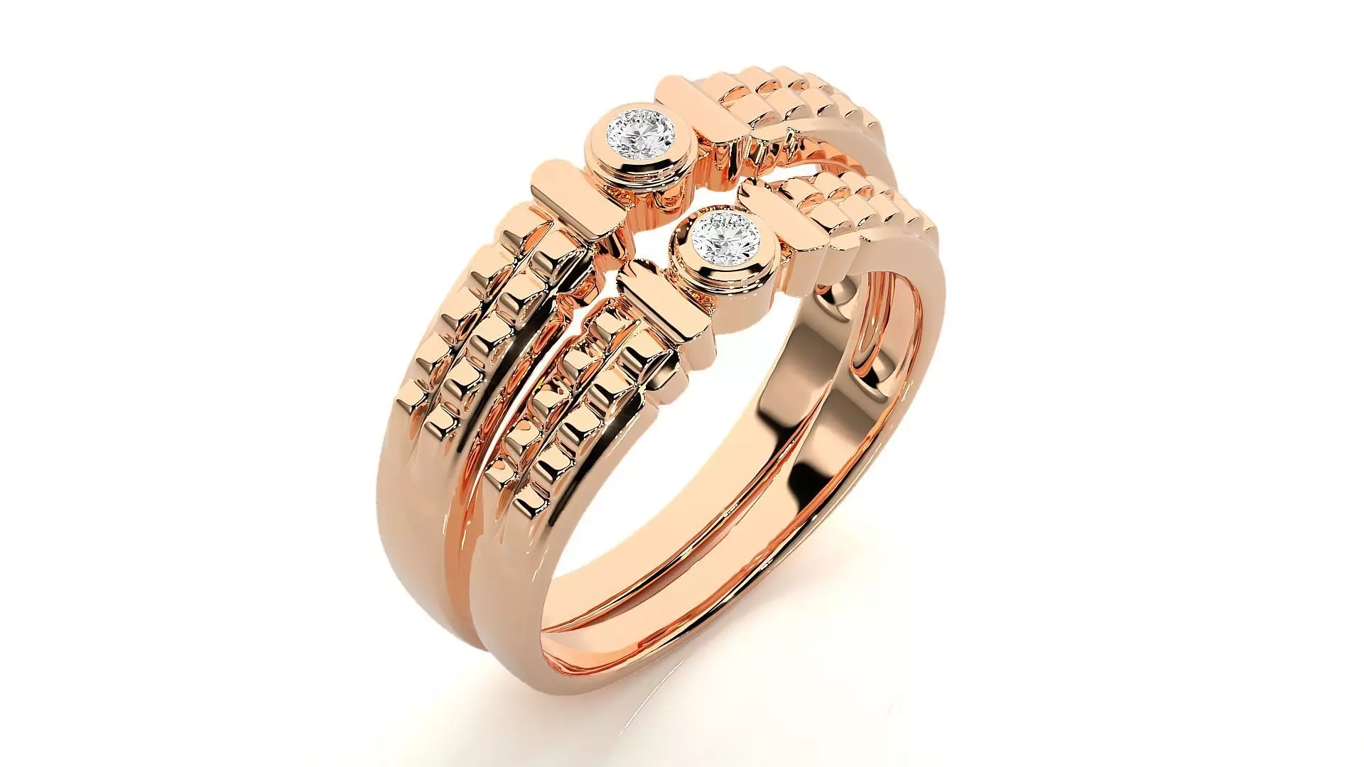 Band ring - 882 3D print model