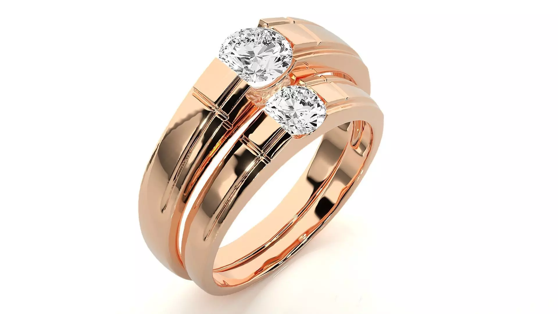 Band ring - 877 3D print model