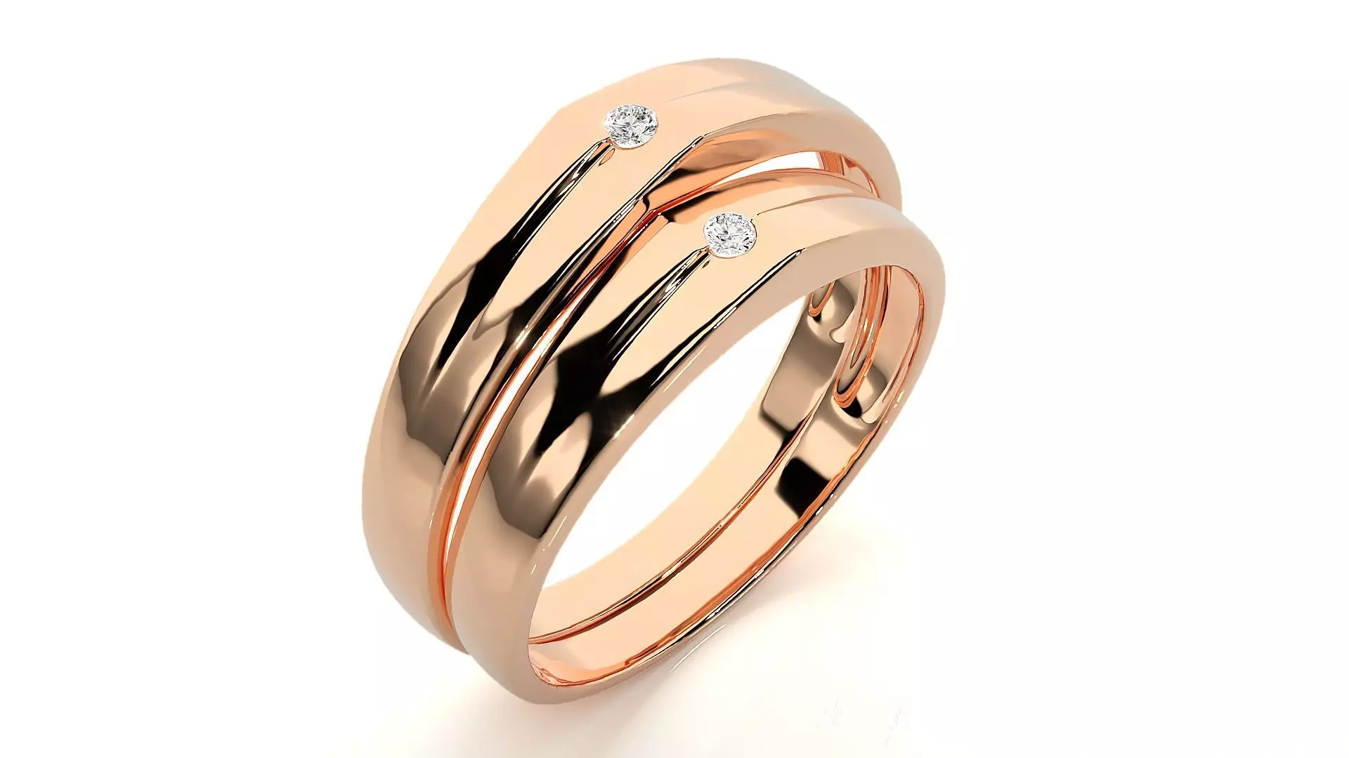Band ring - 876 3D print model