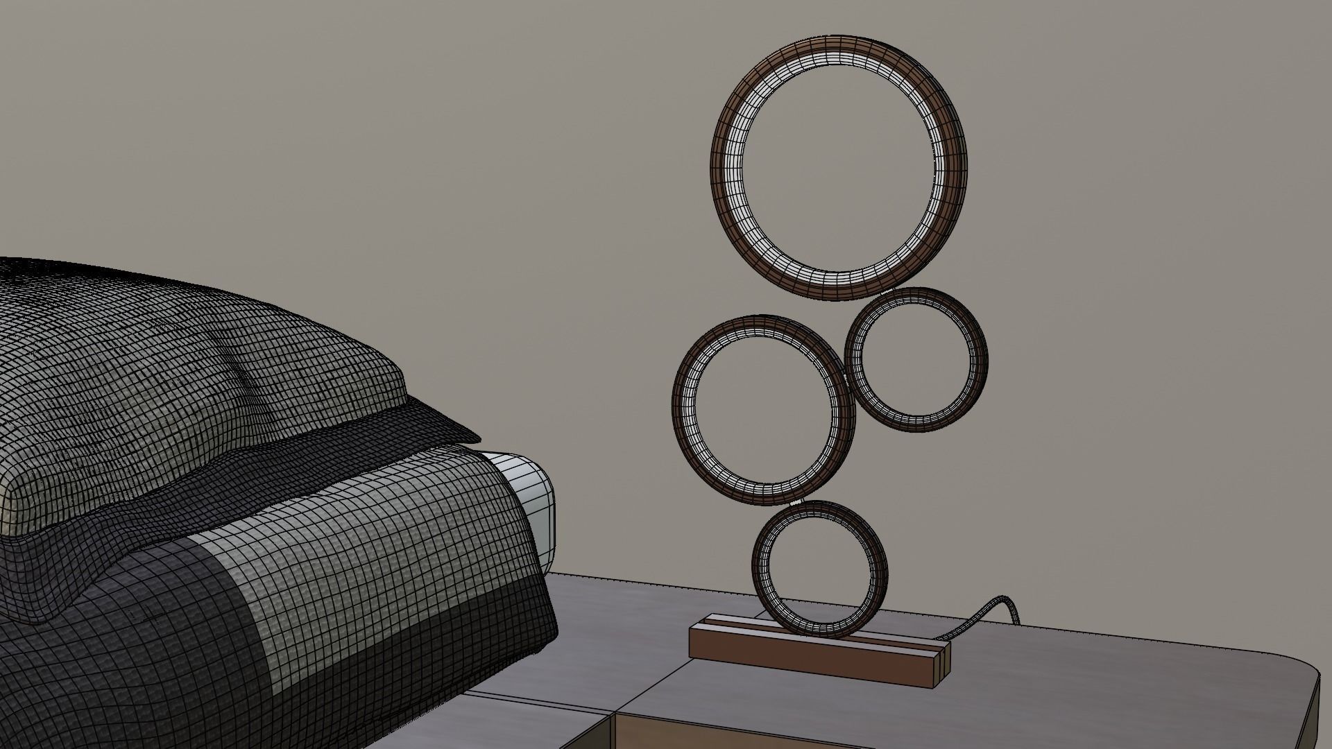 Floor Lamp 3D model_2