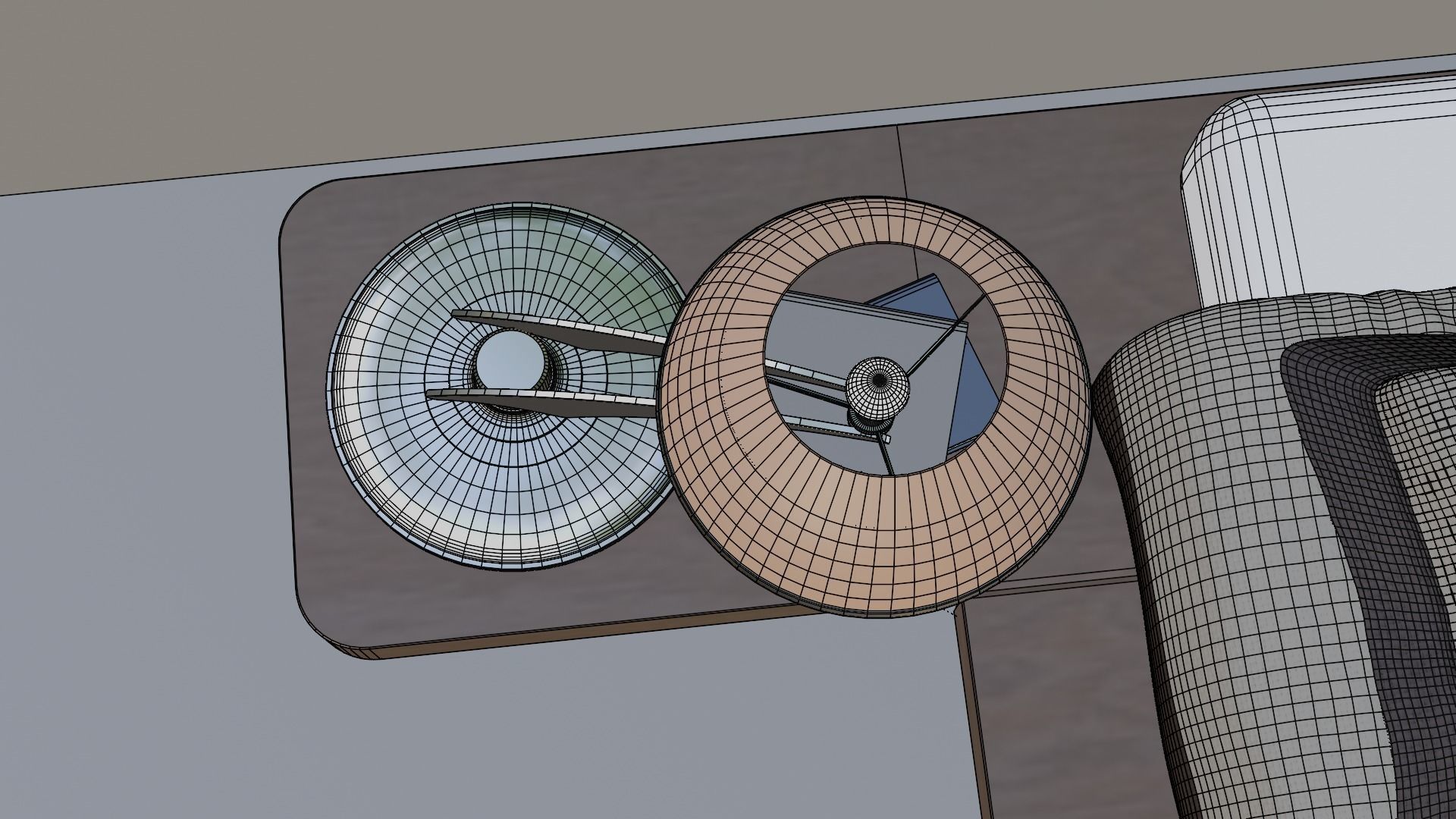 Floor Lamp 3D model_4