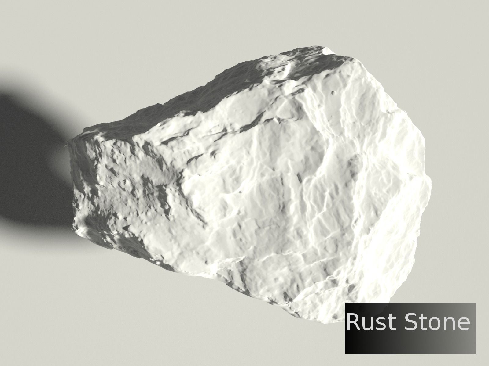 Scanned Surface Collection With 4 Piecs PLUS Dark Rock 3D model_10