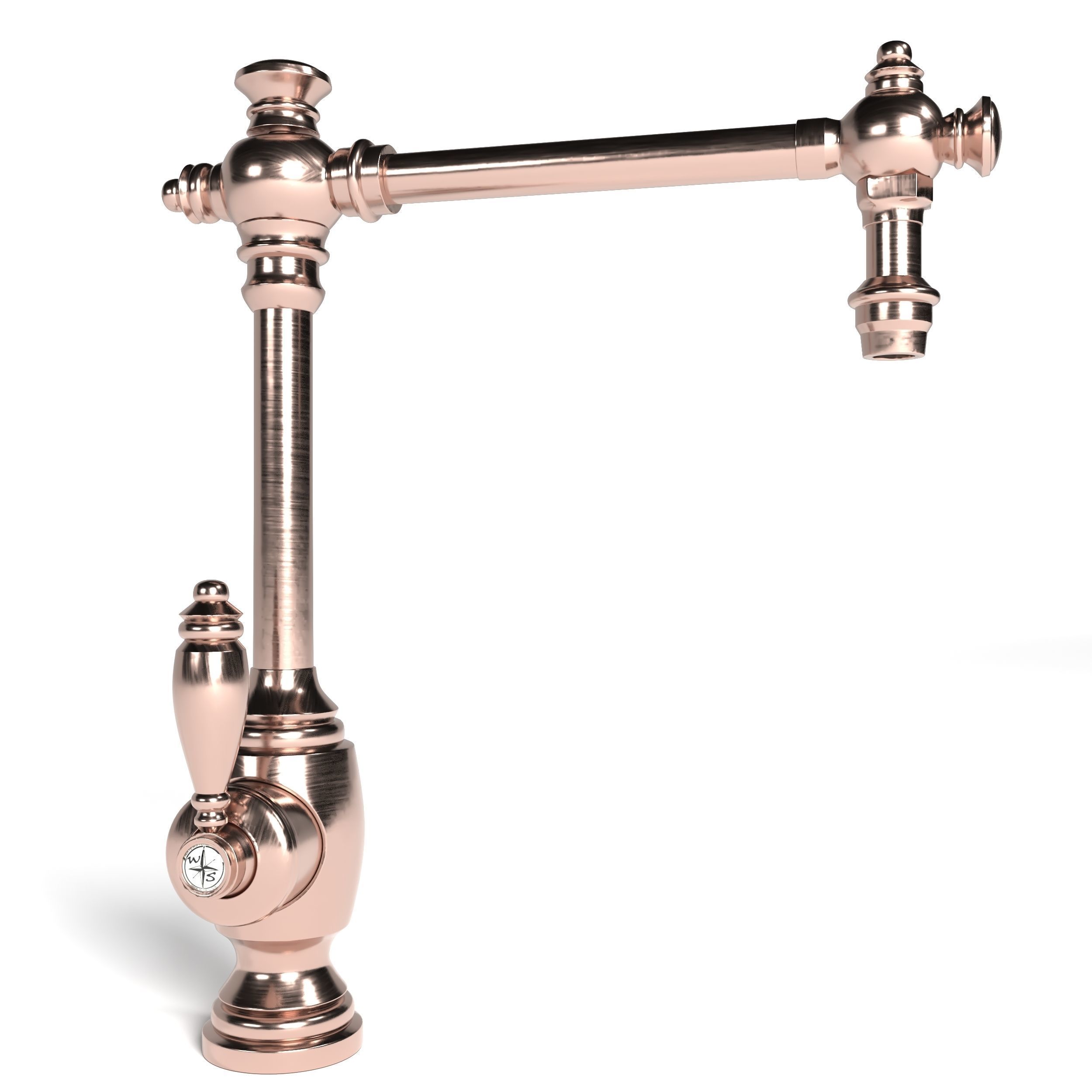 WATERSTONE KITCHEN FAUCET SET  3D model_5