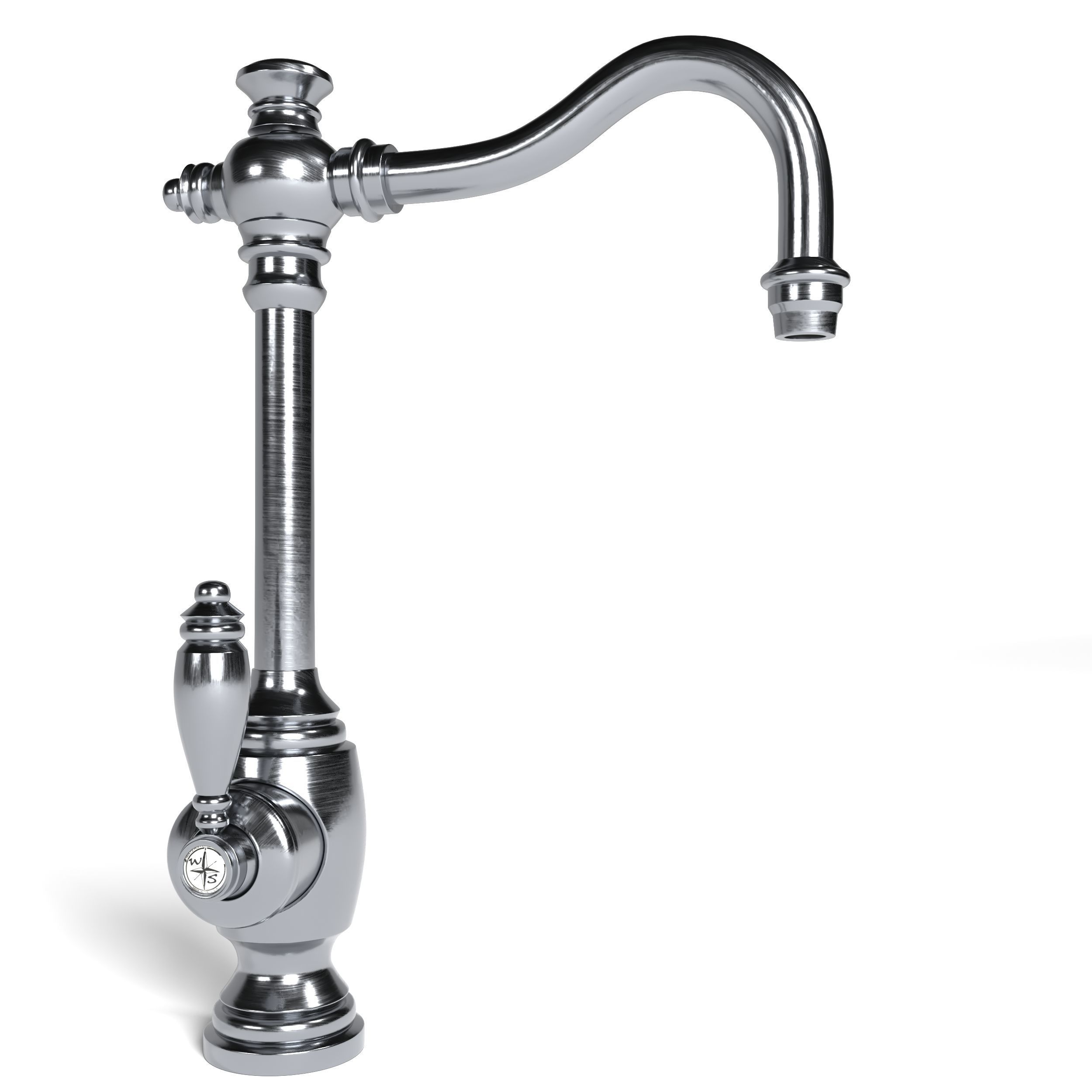 WATERSTONE KITCHEN FAUCET SET  3D model_6