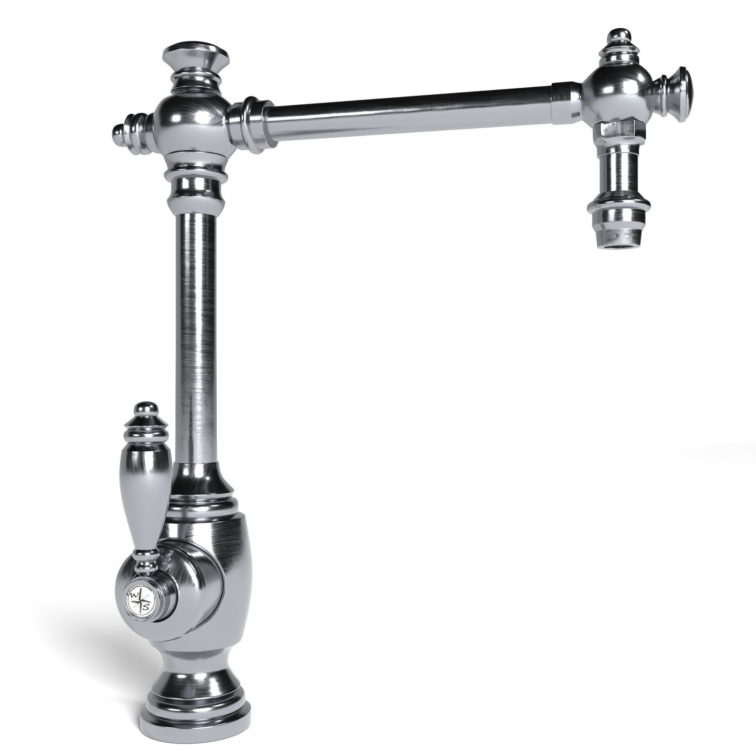 WATERSTONE KITCHEN FAUCET SET  3D model_4