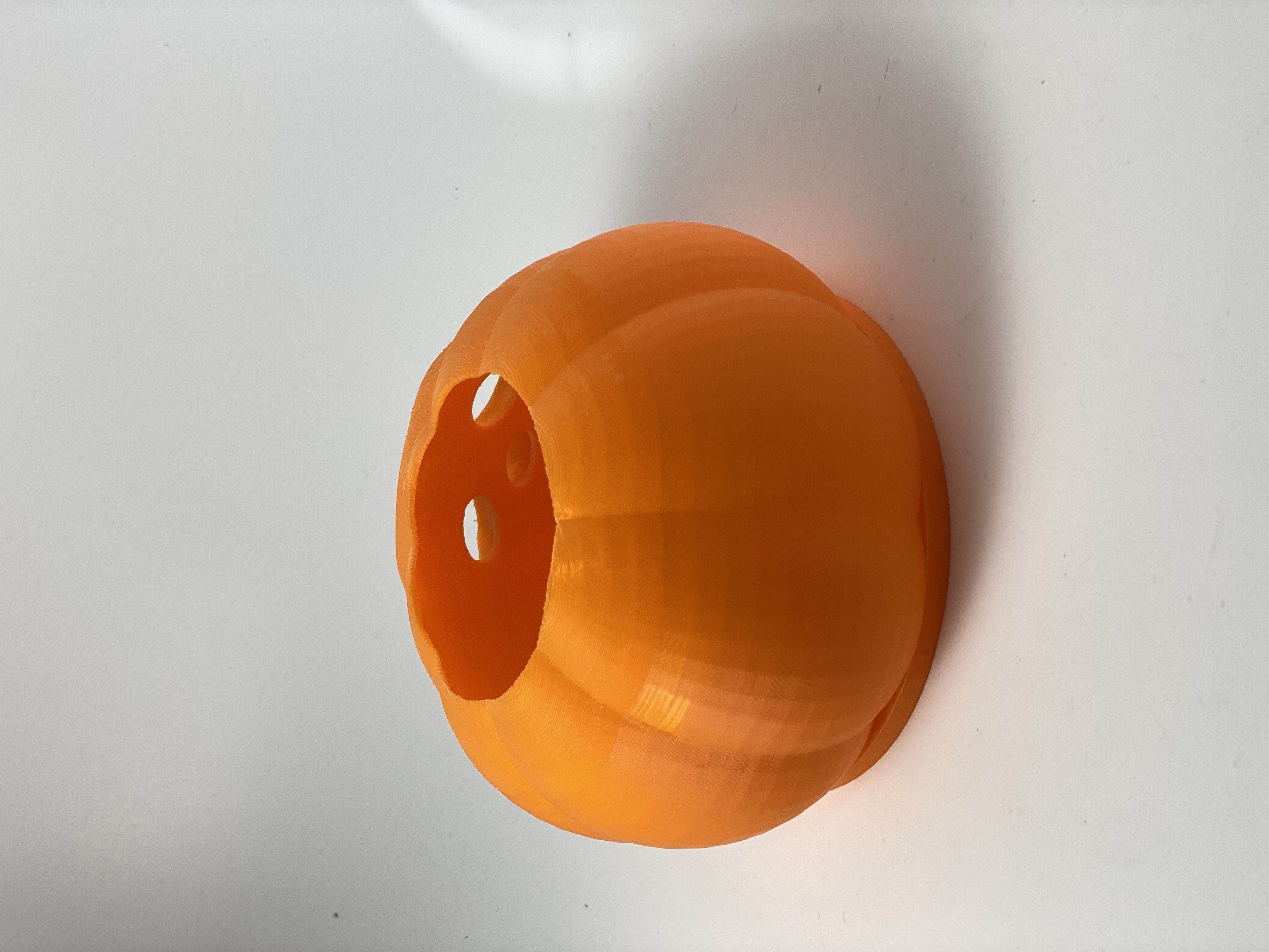 Halloween The Jack-O-Lantern with Skull 3D print model_9