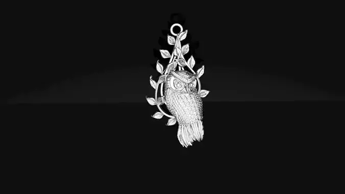 owl  pendent