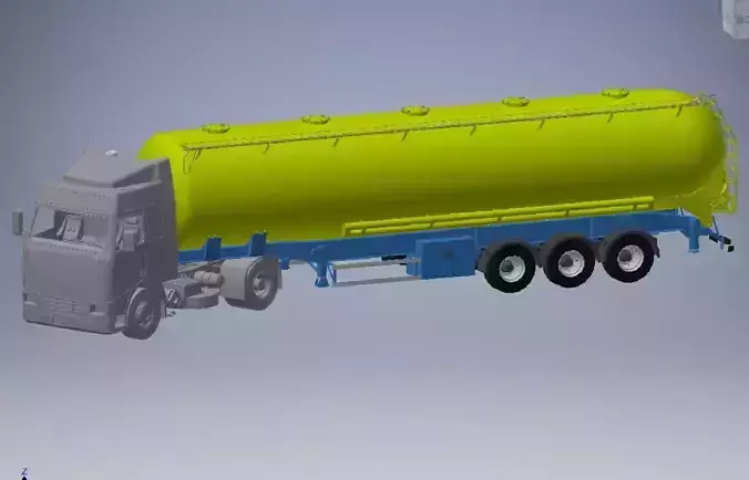  simulator EqBulk truck 3D model