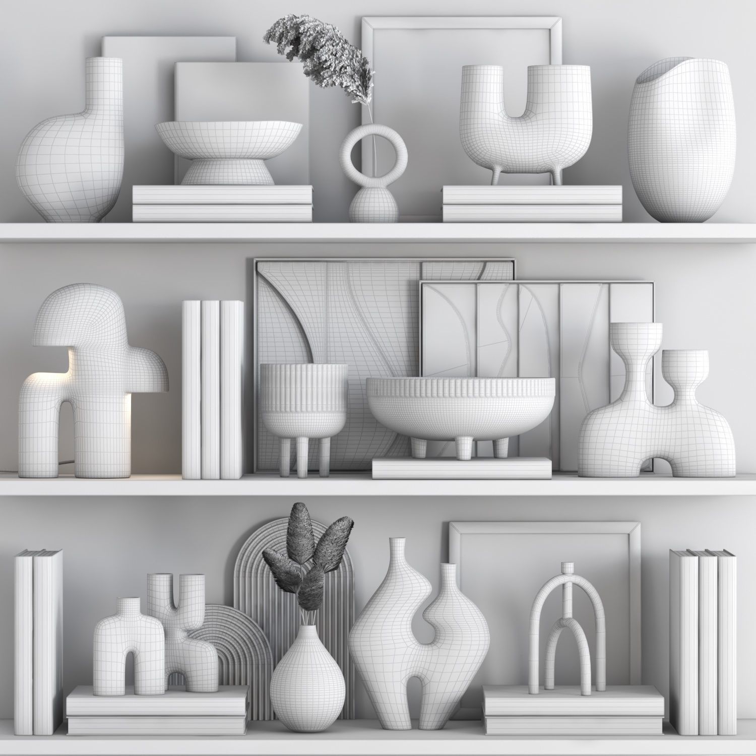 decorative set-07 3D model_5