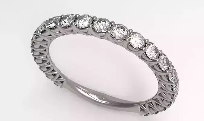 jewelry eternity ring  3D print model