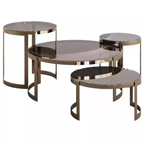 ENDI ANYA GLASS 2021 COFFEE TABLE