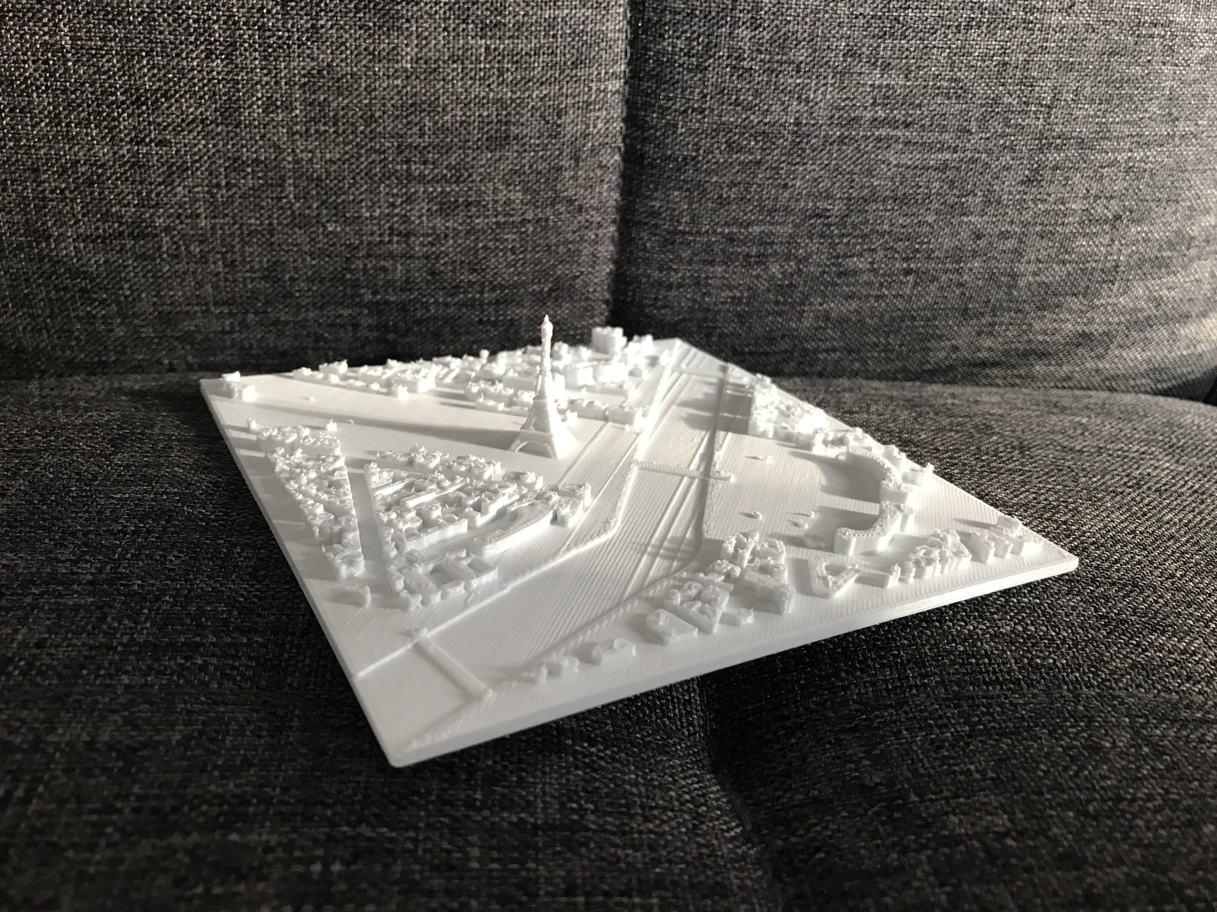 EIFFEL TOWER - PARIS CITY 3D print model_2