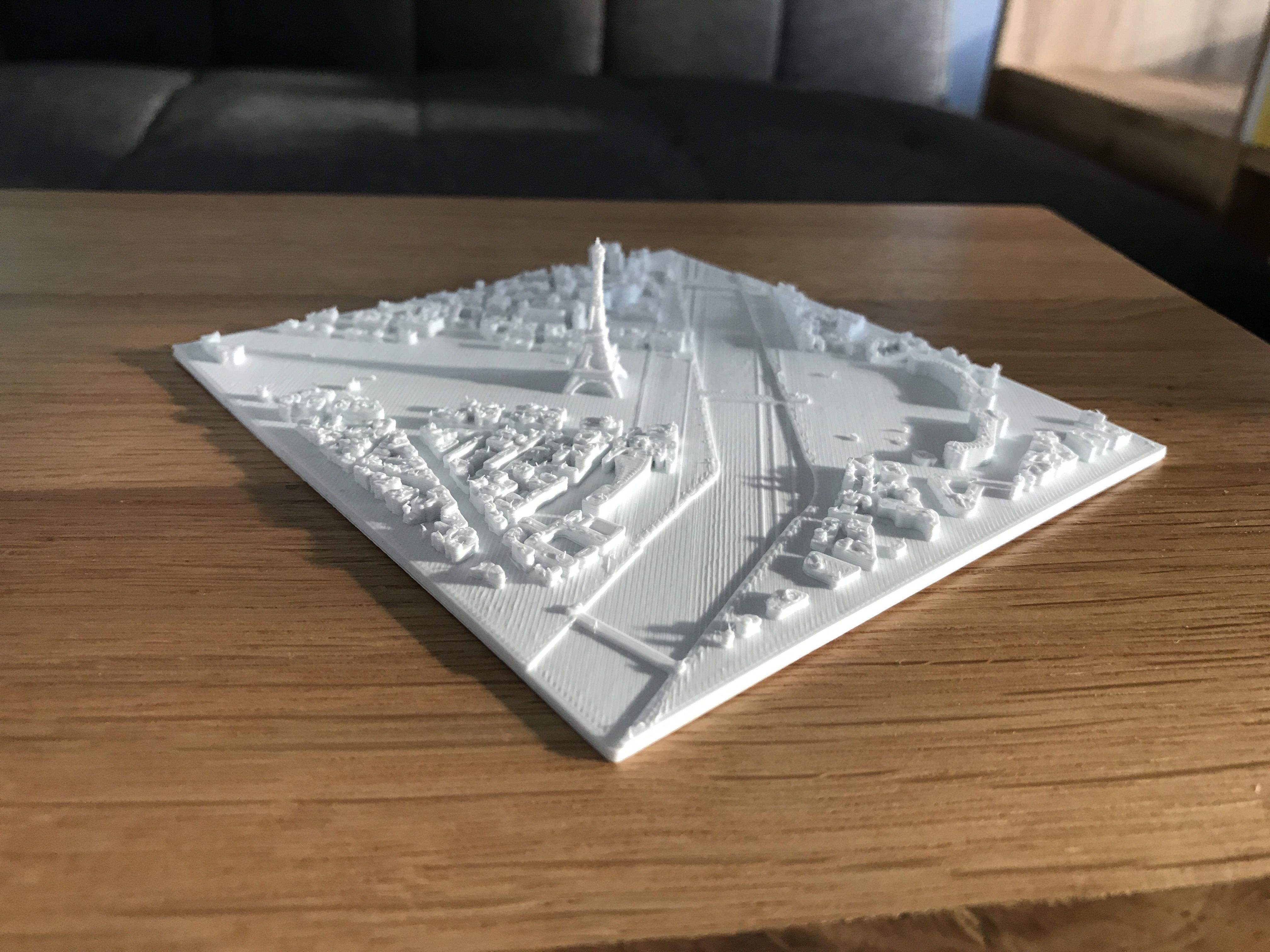 EIFFEL TOWER - PARIS CITY 3D print model_3