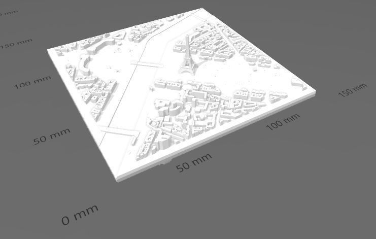 EIFFEL TOWER - PARIS CITY 3D print model_4