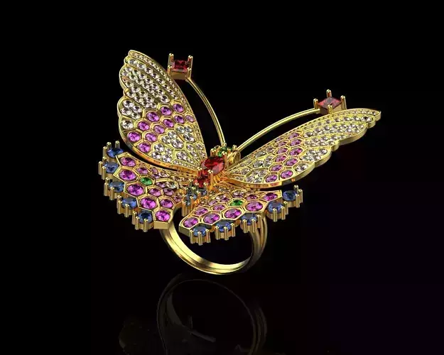 Butterfly Ring 118