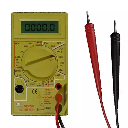Mini  AVO Meter 3D model