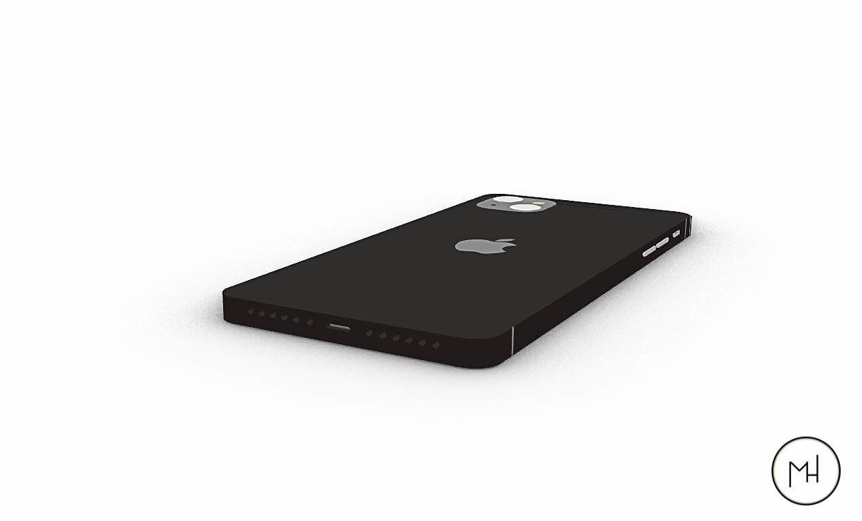 IPhone 13 3D Model  Low-poly 3D model_14