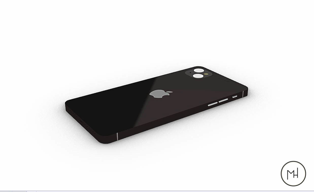 IPhone 13 3D Model  Low-poly 3D model_13