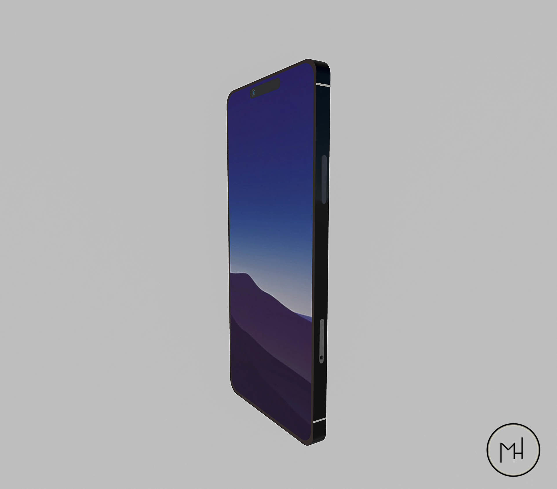 IPhone 13 3D Model  Low-poly 3D model_3