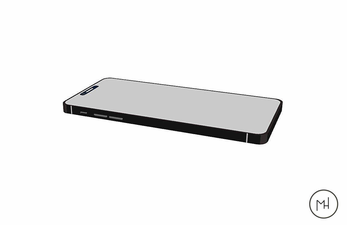 IPhone 13 3D Model  Low-poly 3D model_10