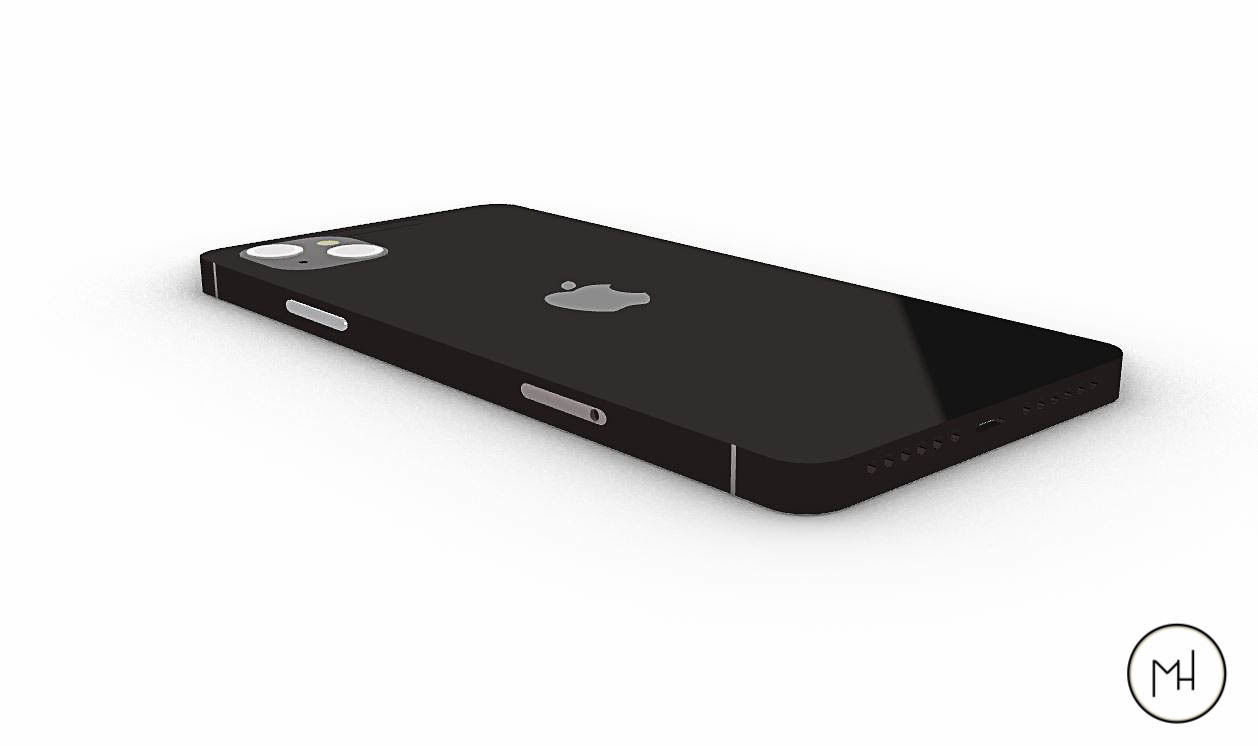 IPhone 13 3D Model  Low-poly 3D model_15