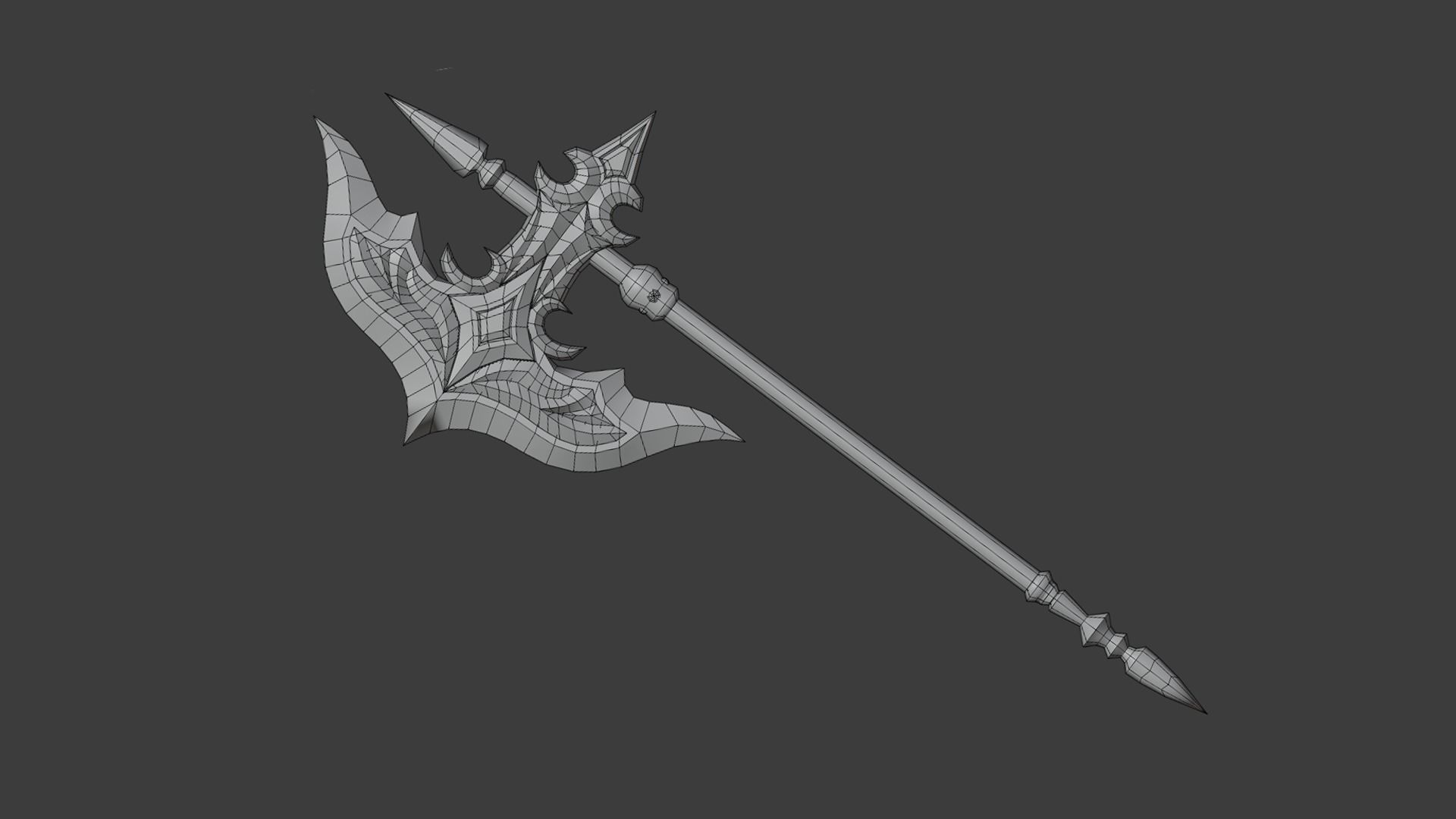 Fantasy dark weapon 3D Model Collection_21