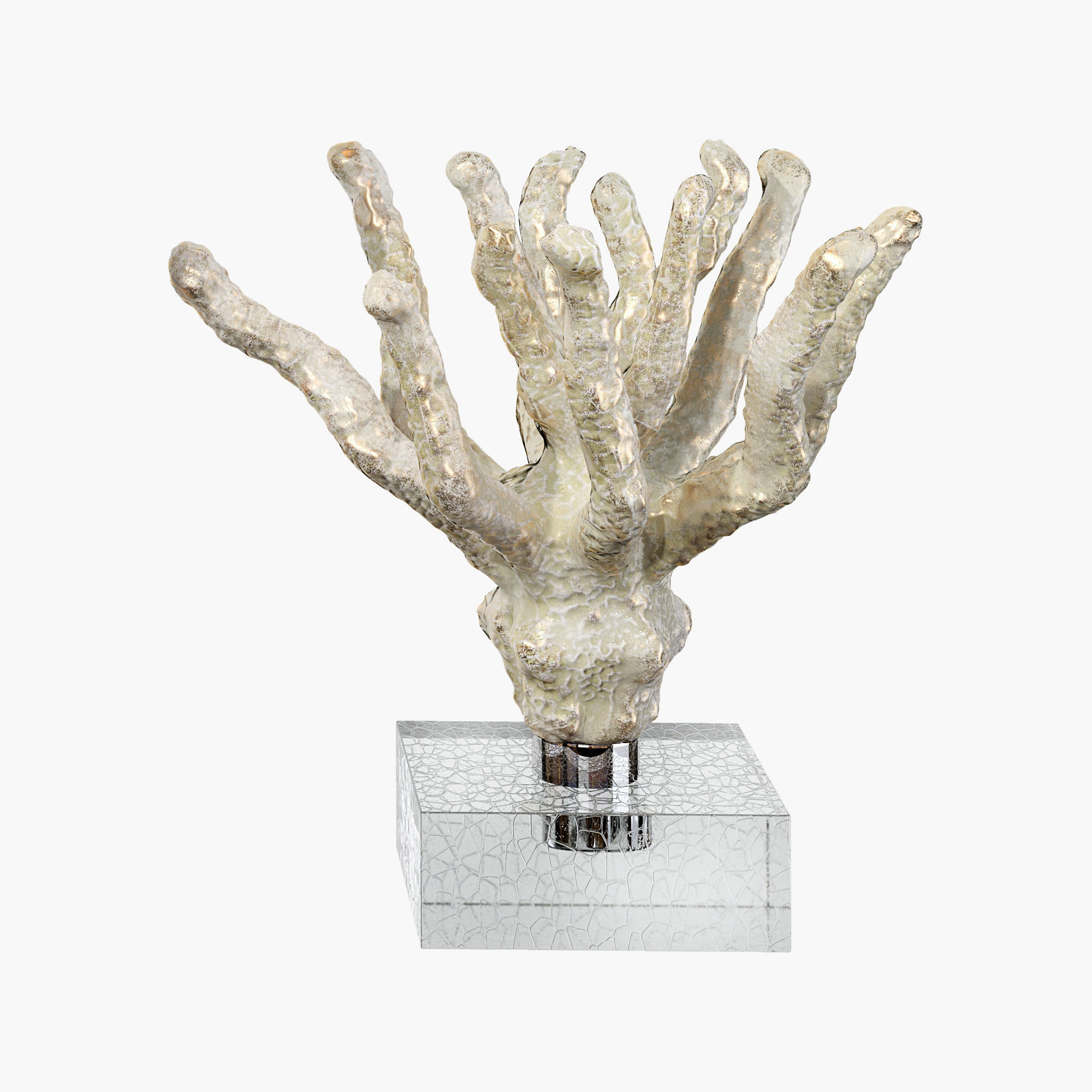 Sculptures of coral reef 01 3D model_3