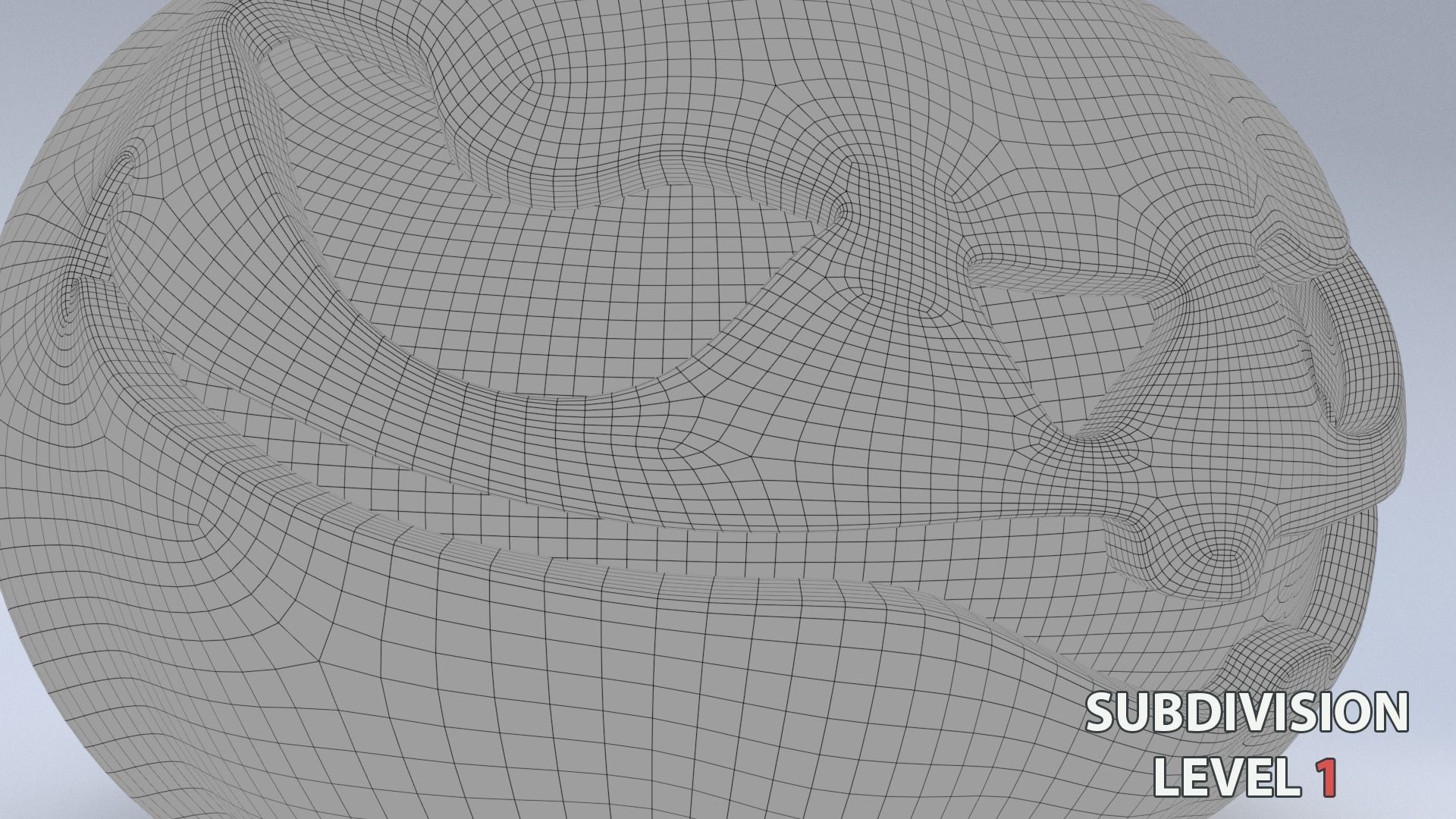 Halloween Pumpkin Low-poly 3D model_17