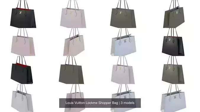 Louis Vuitton Lockme Shopper Bag