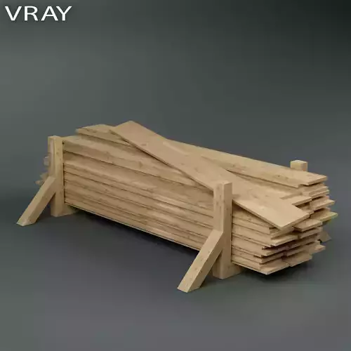 Stack wood materials 04
