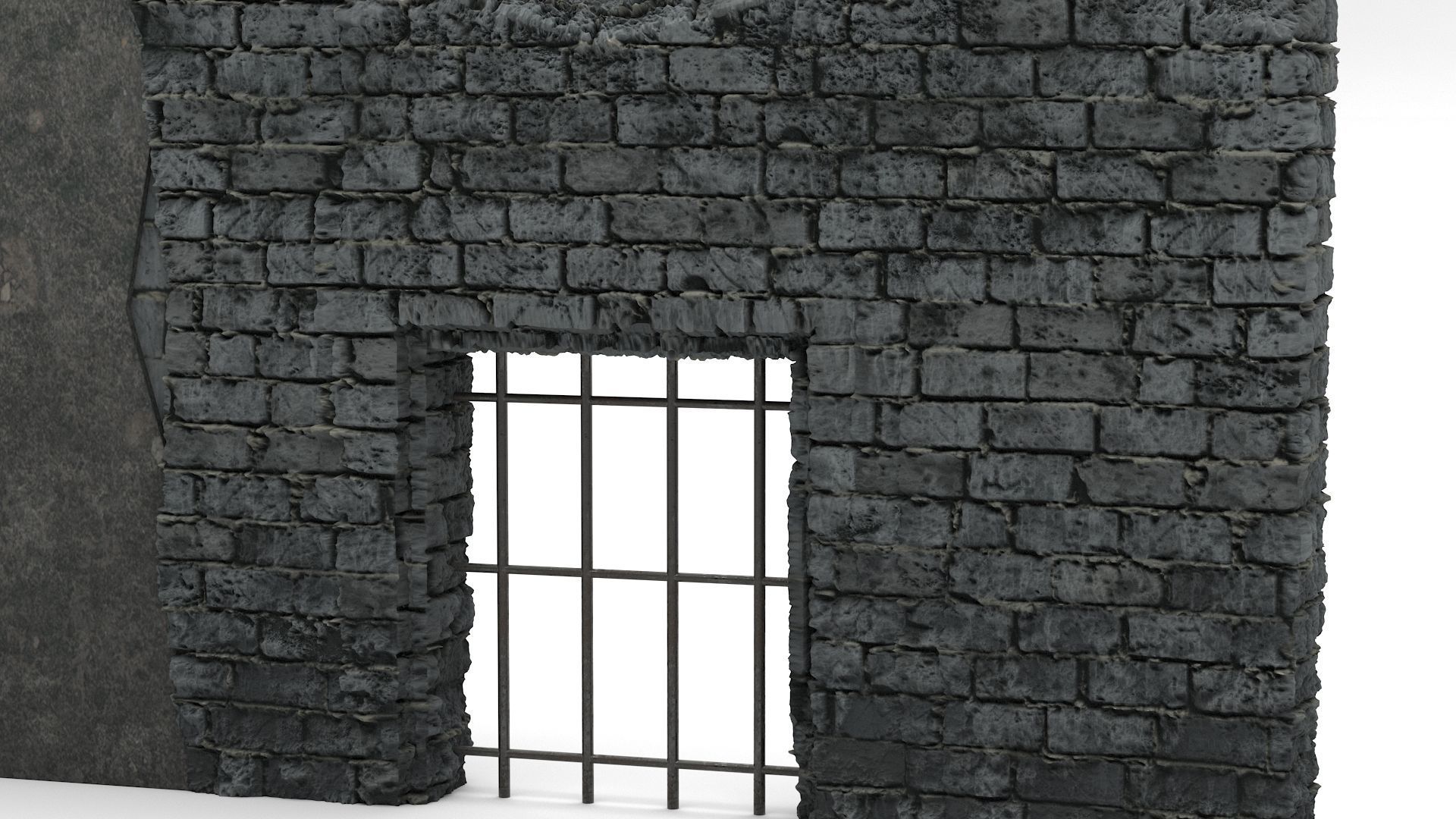 Halloween Gate 3D model_7