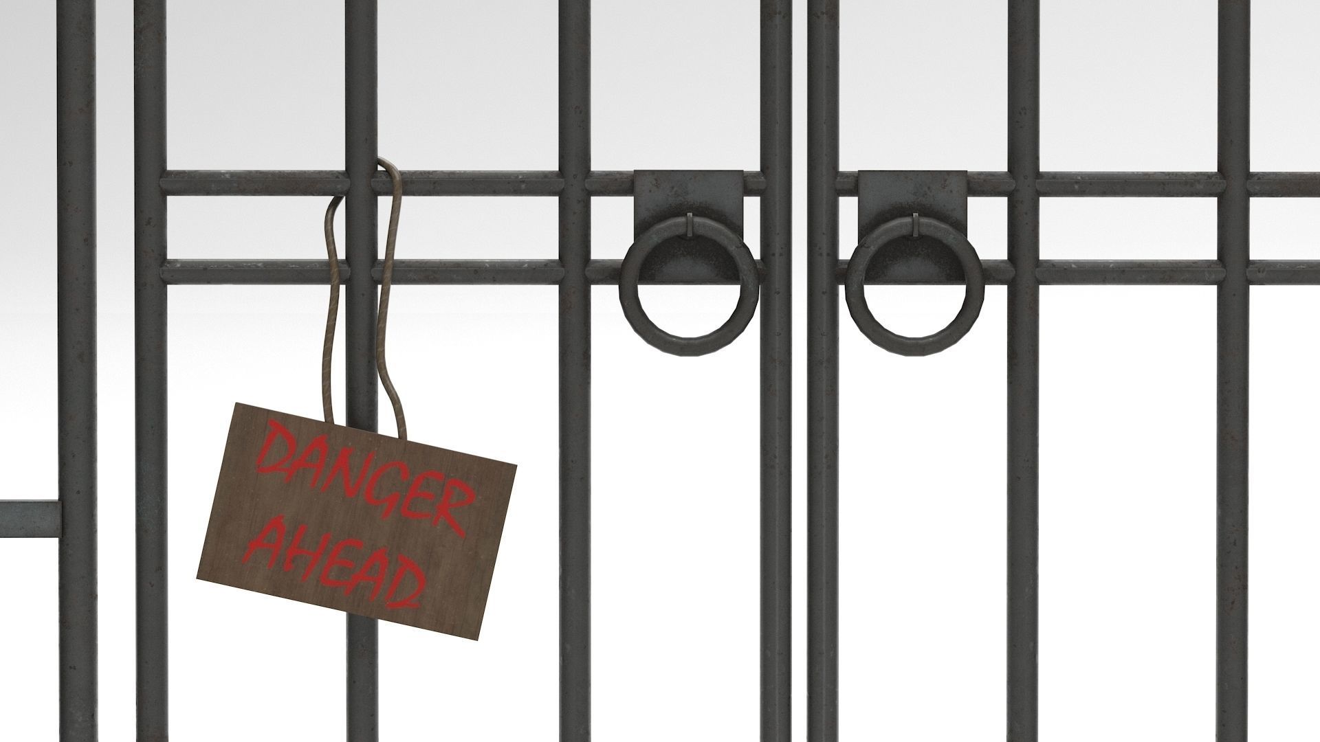 Halloween Gate 3D model_3