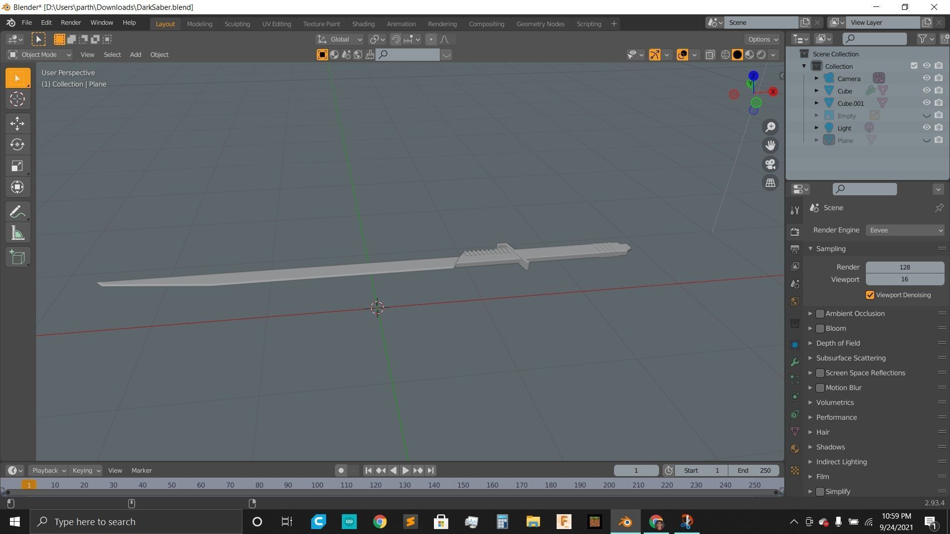 Darksaber Star-Wars 3D print model_11