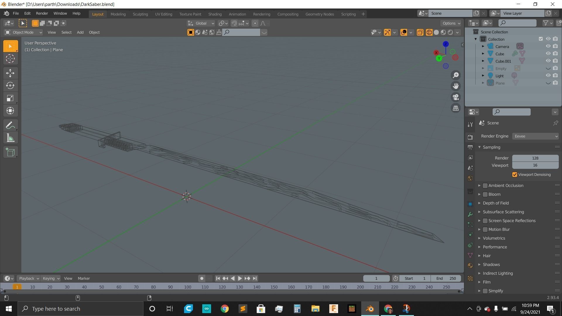 Darksaber Star-Wars 3D print model_15