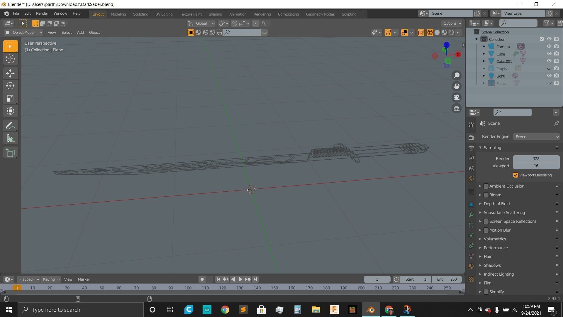 Darksaber Star-Wars 3D print model_12