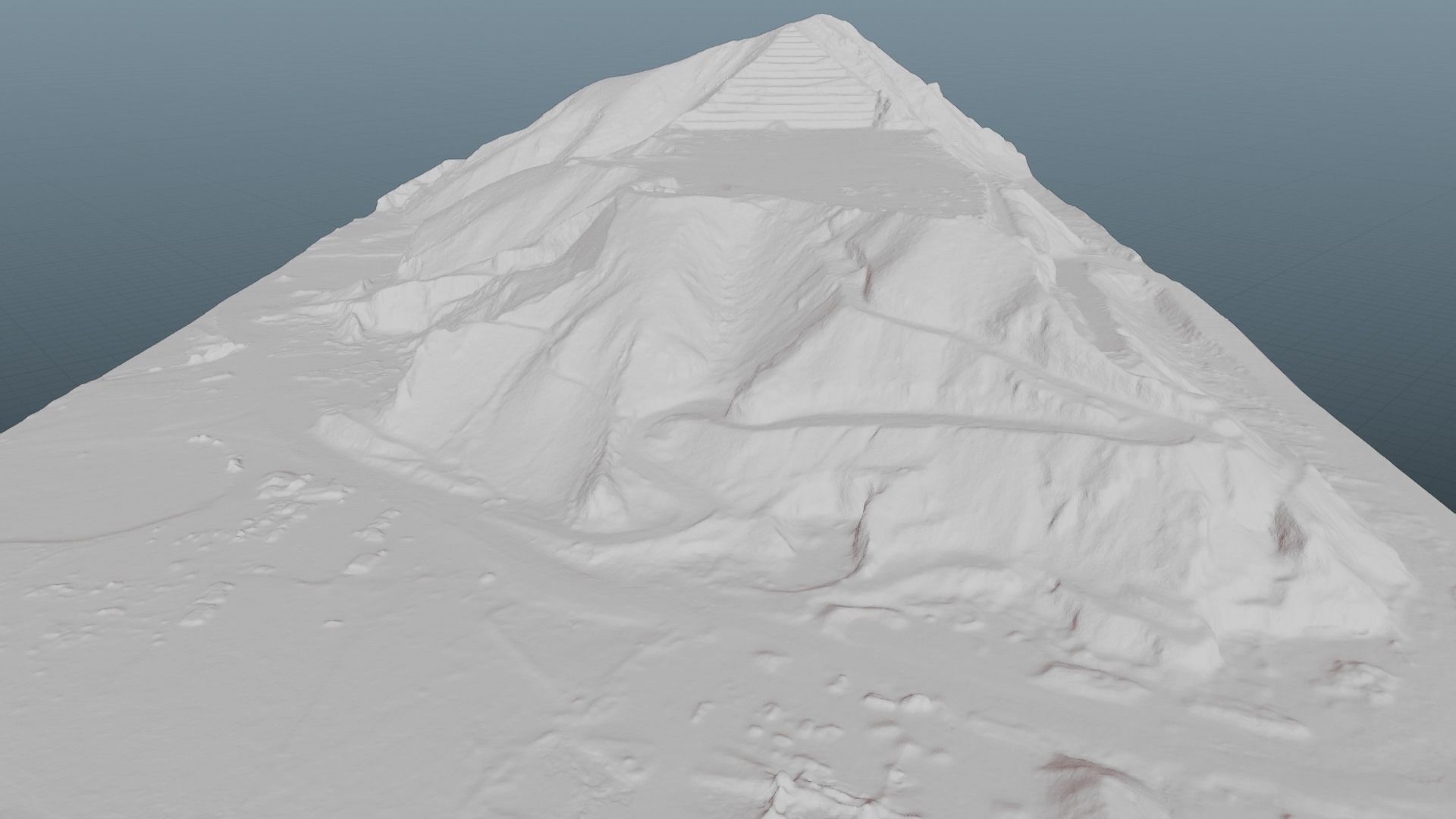 Pyramid Quarry Landscape 3D model_37