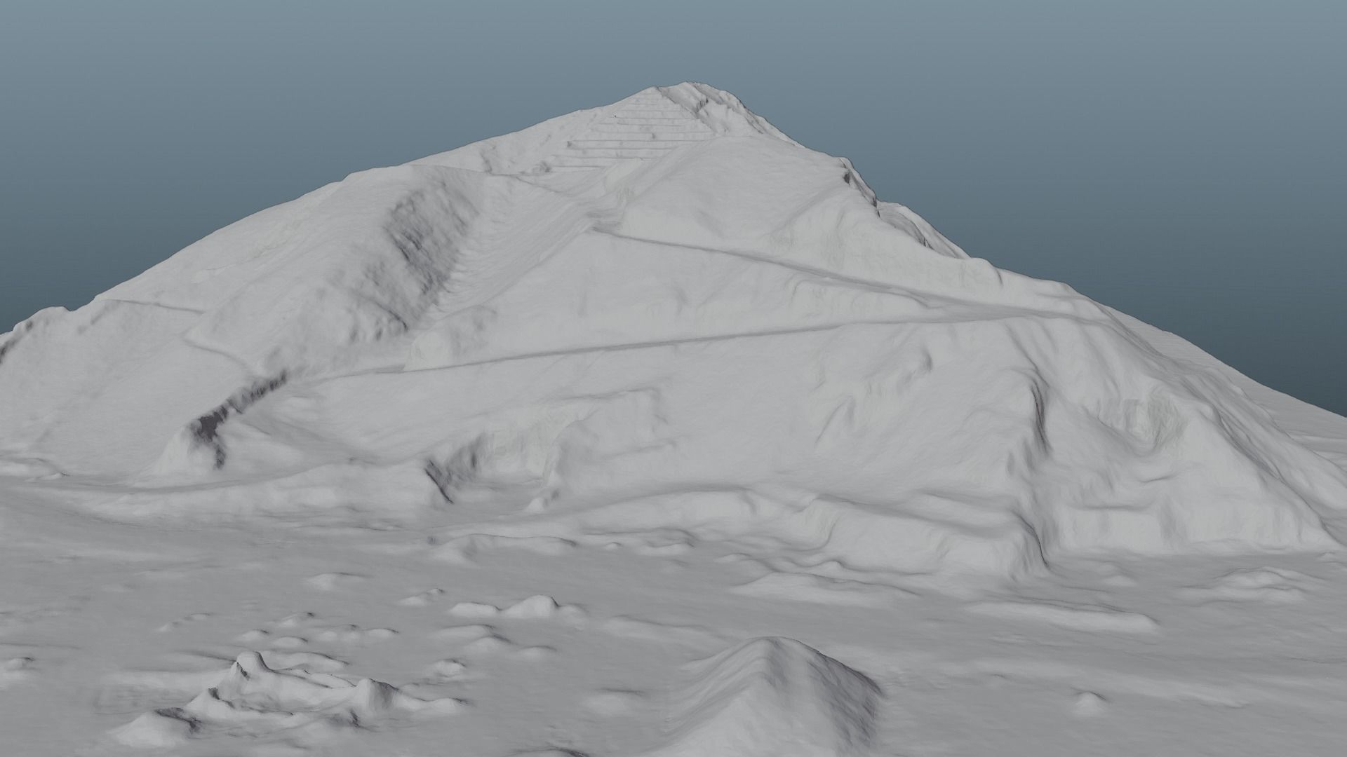 Pyramid Quarry Landscape 3D model_38