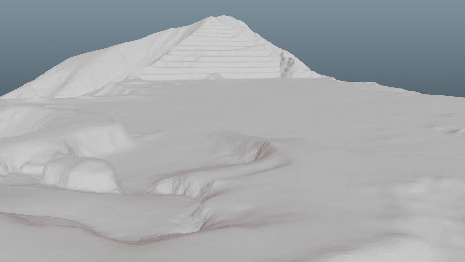 Pyramid Quarry Landscape 3D model_42