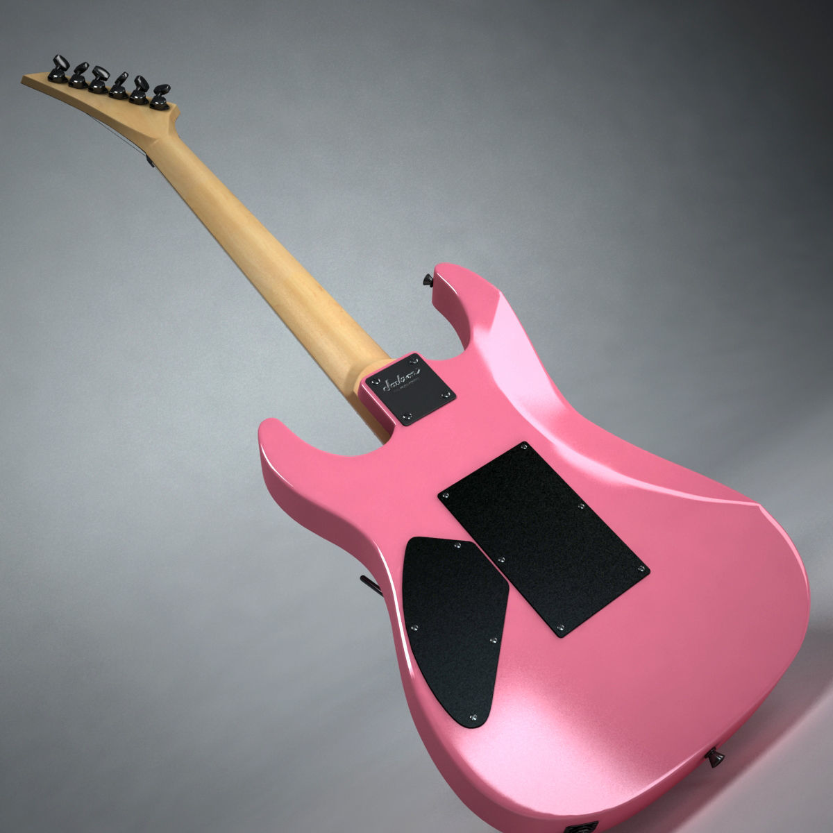 Jackson Performer Guitar 3D model_3