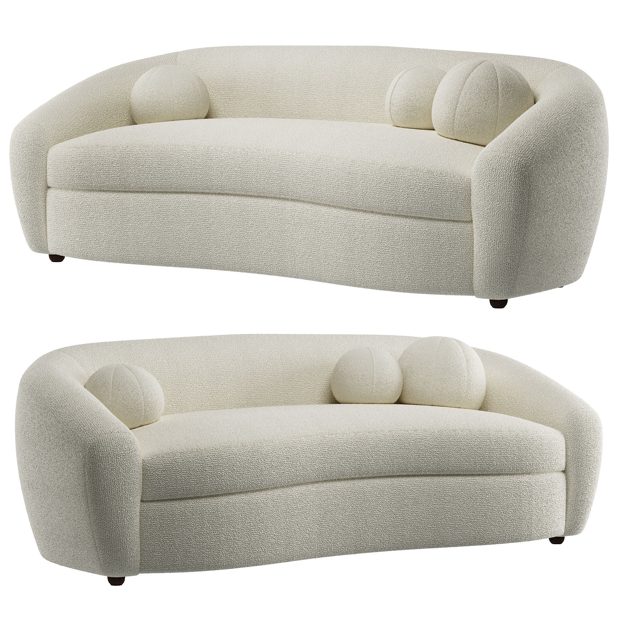 RH  SYLVAIN sofa 3D model_1