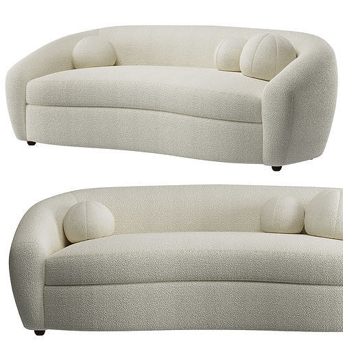 RH  SYLVAIN sofa 3D model